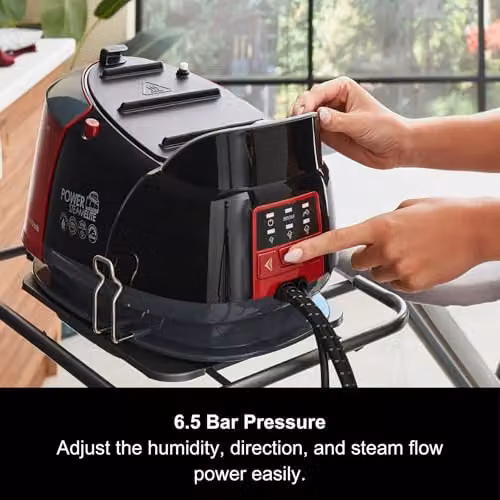Morphy Richards Power Steam Elite Plus Steam Generator Iron in Black and Red – 3