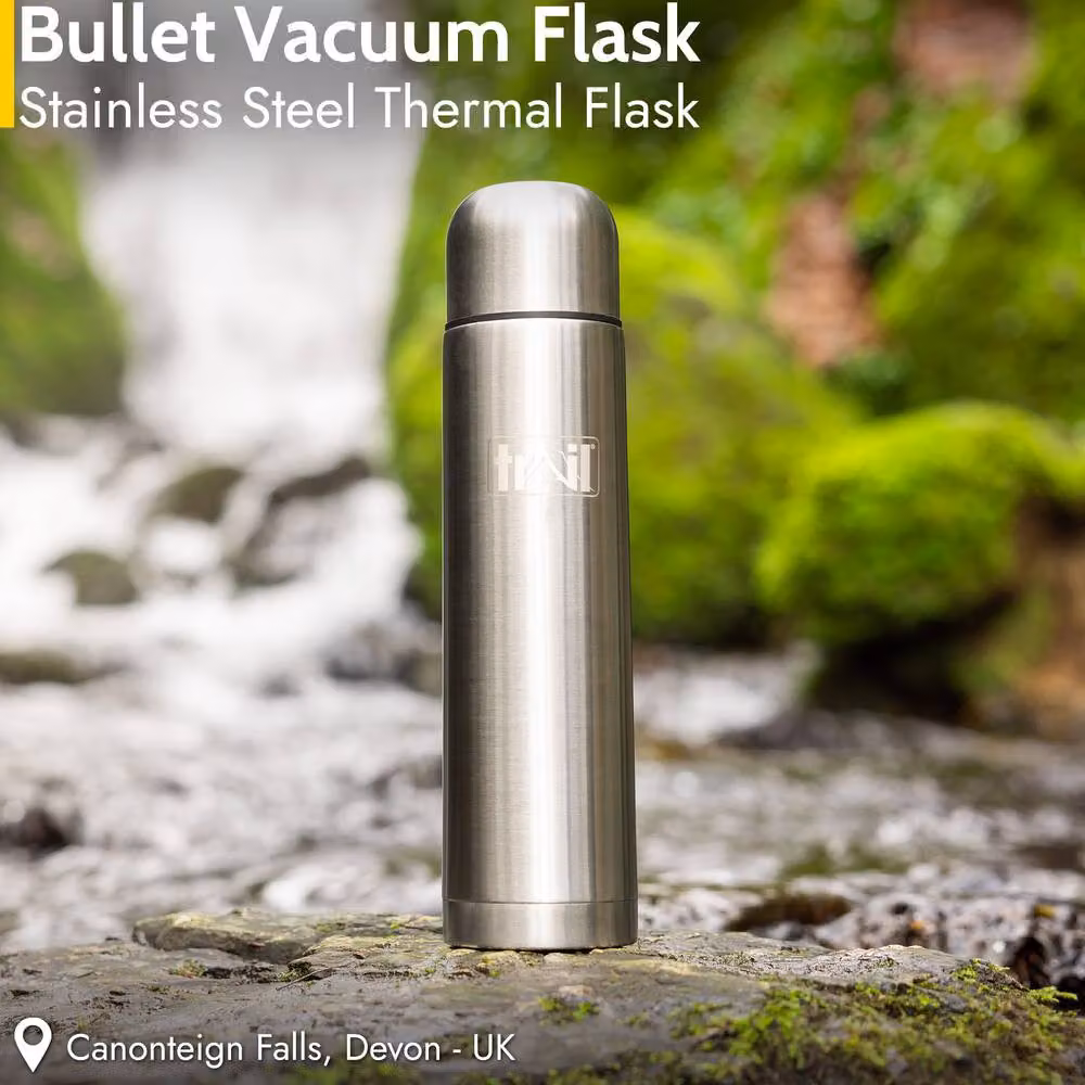 Trail Outdoor Leisure Thermal Vacuum Flask in Stainless Steel, Silver, 750 ml – 2