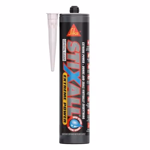 Sika Stixall Extreme Power Sealant and Adhesive, Transparent, 290ml
