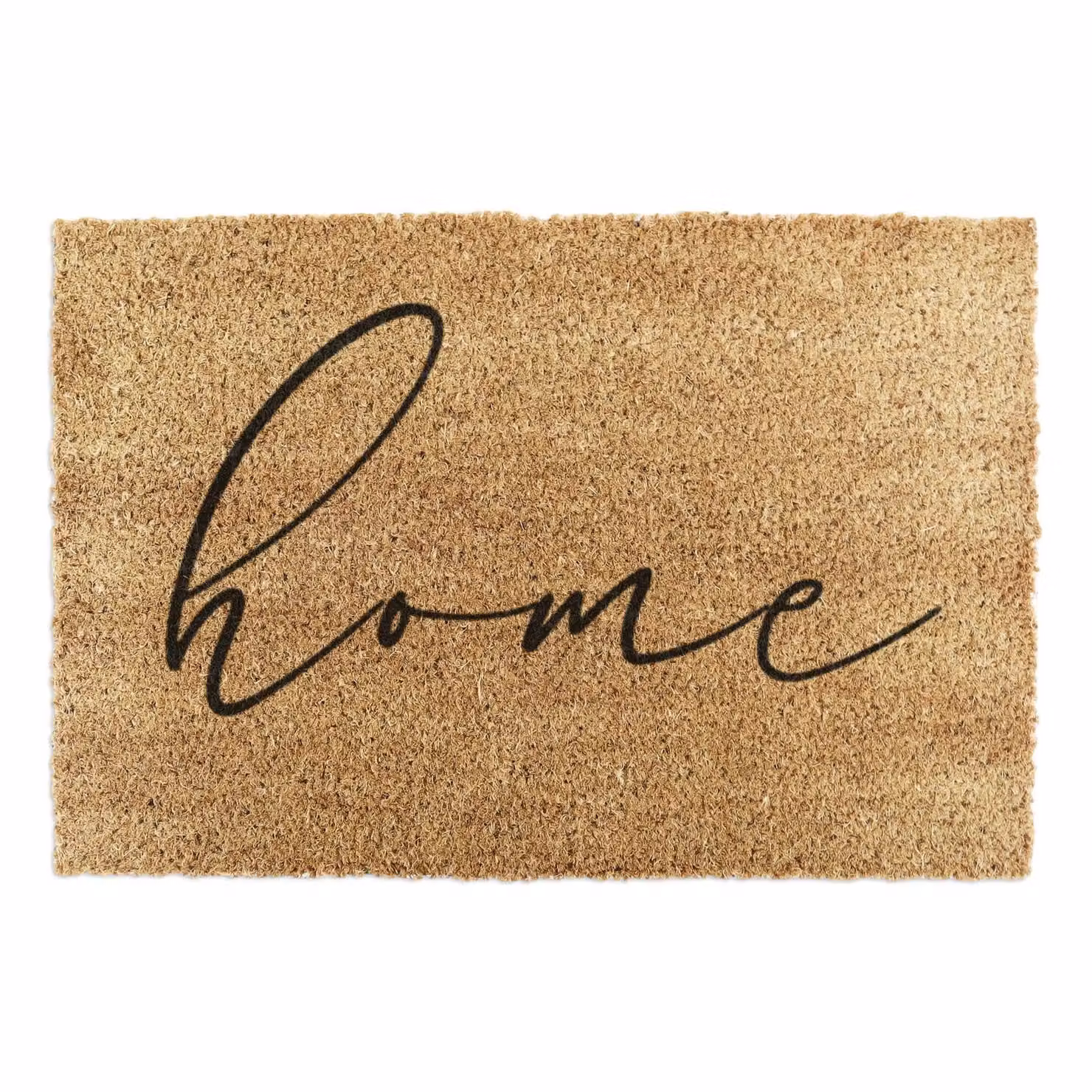 Artsy Mats Brown Coir and Natural Rubber Doormat, W: 90 cm, D: 60 cm – 2