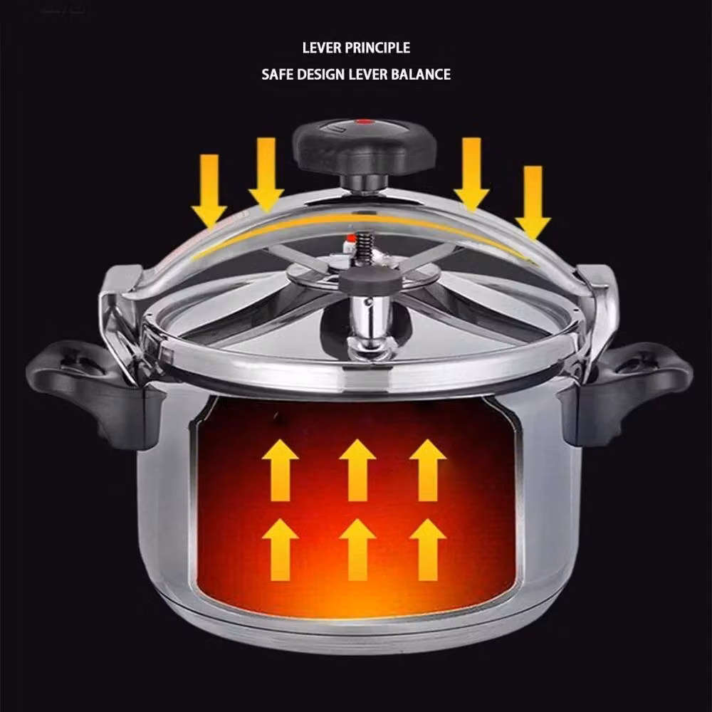 SPETLEK Aluminium Quick Pressure Cooker, 7L, Silver – 4