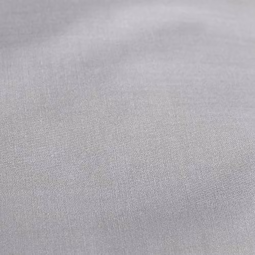 J Rosenthal & Son Serene Silver Grey Microfibre Fitted Sheet, Double Size, W/D/H: 140 x 190 x 32 cm