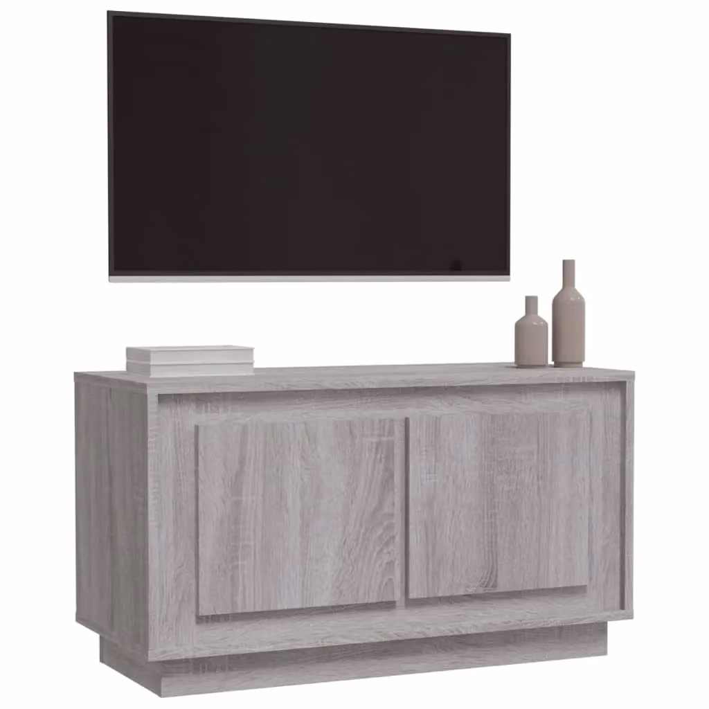 Berkfield Home Grey Sonoma TV Cabinet W/D/H: 80 x 35 x 45 cm – 3