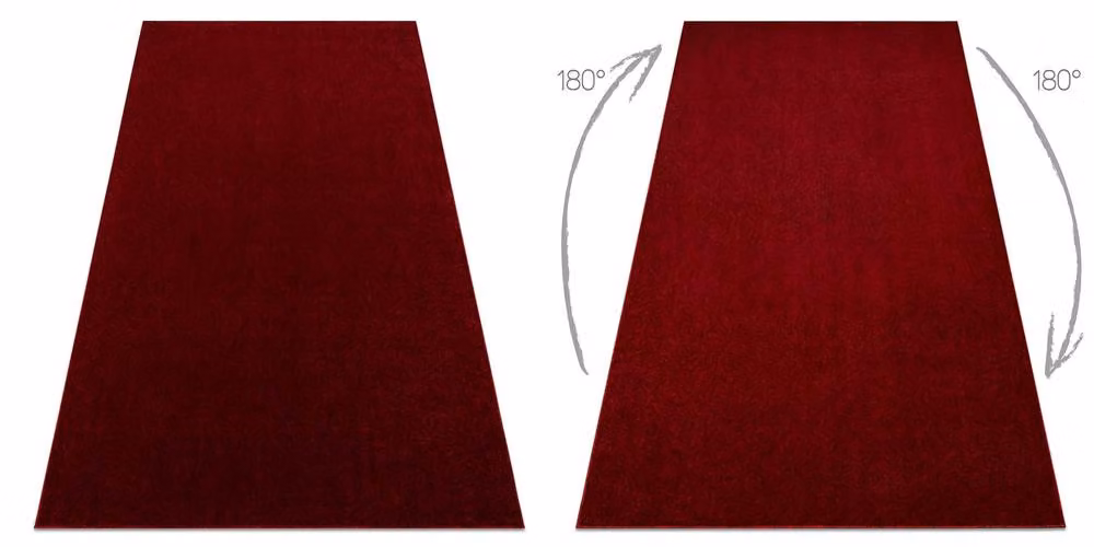 RugsX Eton Plus Square Red Rug, W x W: 300 x 300 cm – 2
