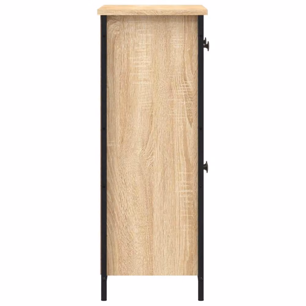 Berkfield Home Sonoma Oak Sideboard in Light Oak, W/D/H: 70 x 30 x 80 cm – 3