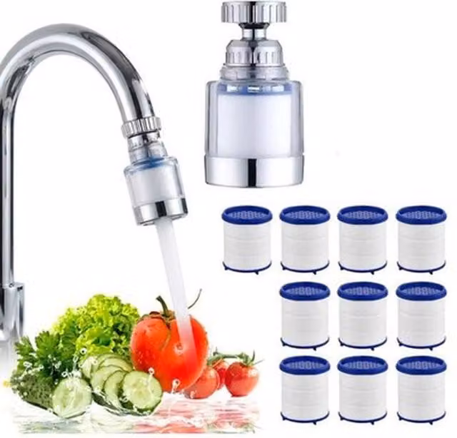NESTLUNE Silver Hard Water Tap Filter – 1