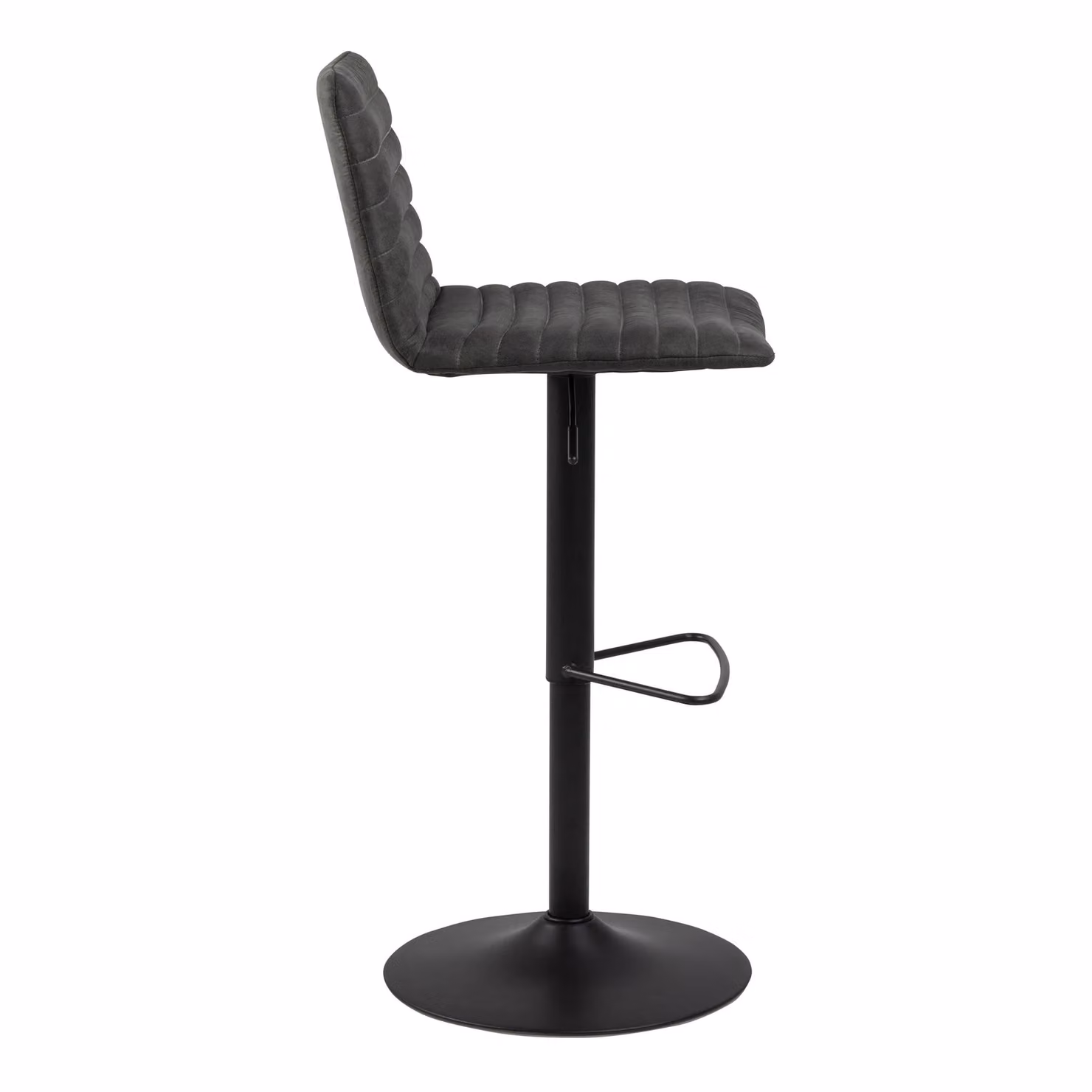 Furniture To Go Kimmy Bar Stool Set of 2 in Grey Anthracite Fabric – 2