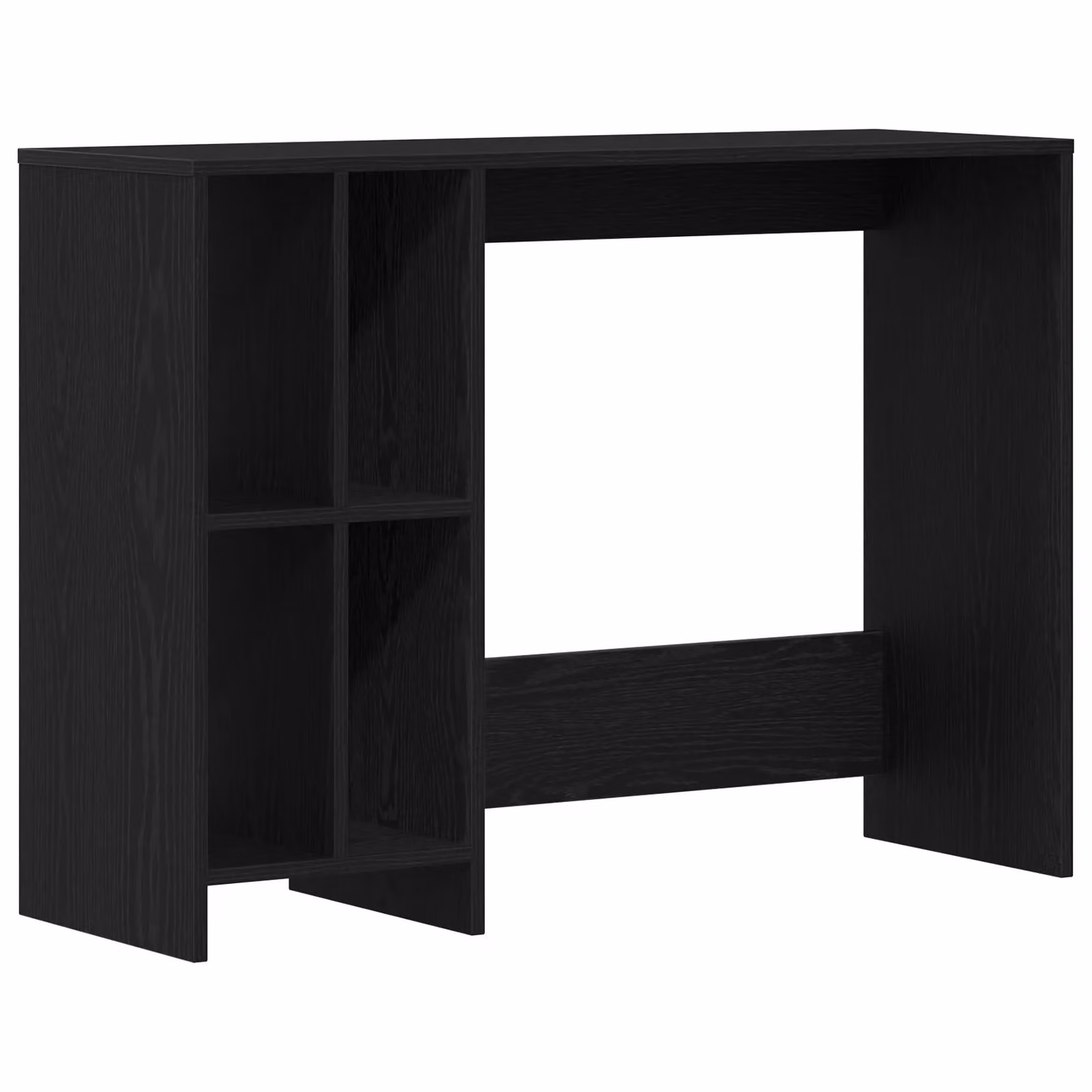 Berkfield Home Black Oak Writing Desk, W/D/H: 102.5 x 35 x 75 cm – 2