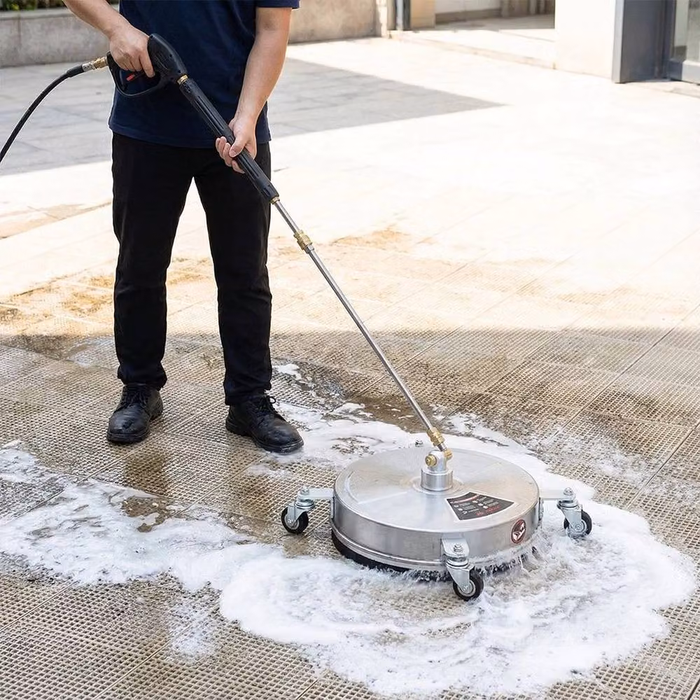 SPETLEK Commercial 15 inch Flat Surface Cleaner in Silver Stainless Steel, 100g – 4
