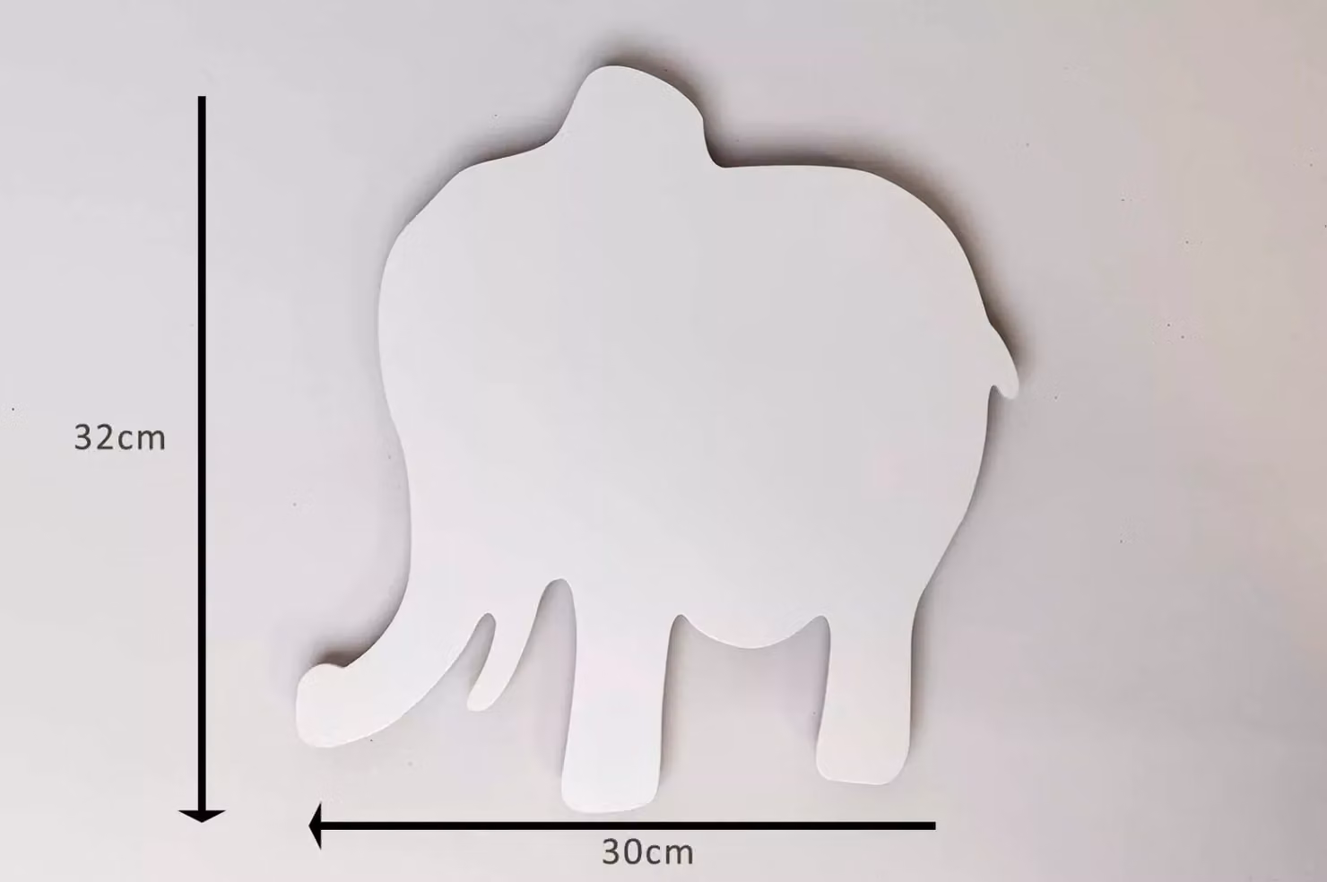 Marco Paul Elephant LED Wall Night Light in White and Wood for Childrens Nurseries – 2