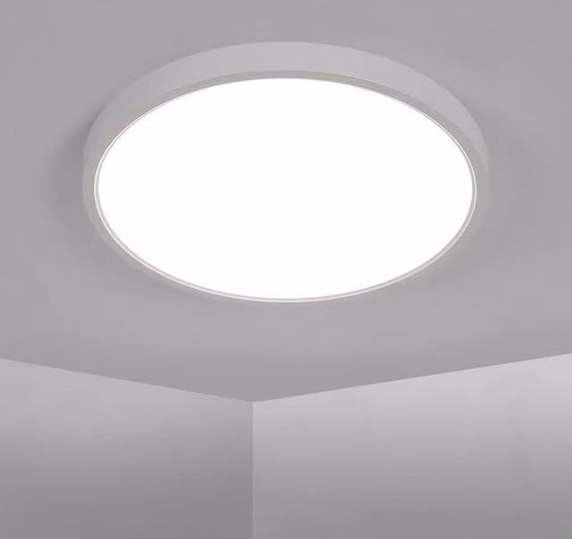 Pheashine White Ultra-Thin Round LED Ceiling Light, 36W, 6500K Cool White, Diameter: 40 cm – 1