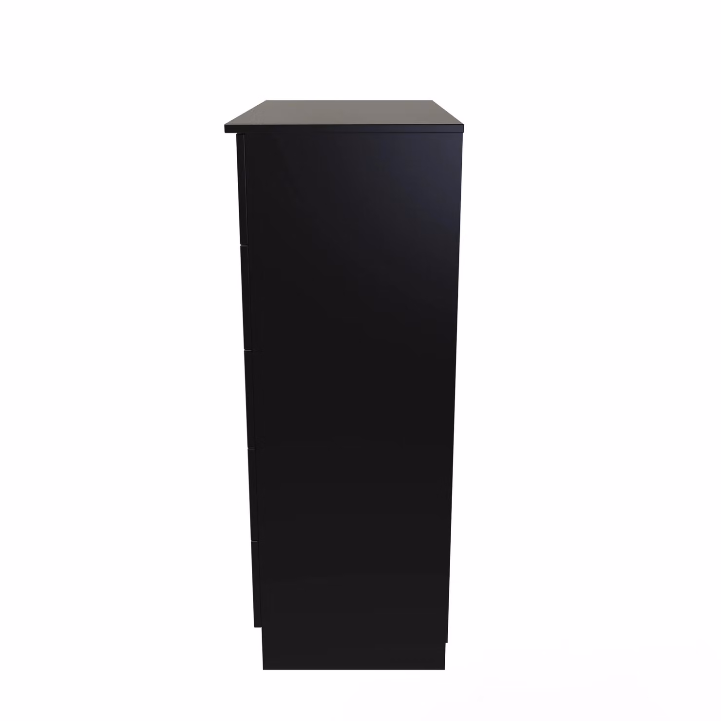 Ready Assembled 2 U Hampshire 5 Drawer Chest in Matt Black – 2