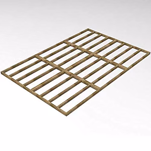 Forest Garden Brown Wooden Shed Base