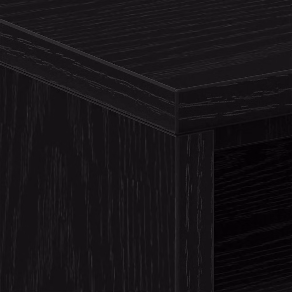 Berkfield Home Black Oak Bedside Cabinet W/D/H: 40 x 30 x 40 cm – 5