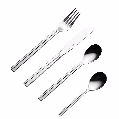 Viners Valencia 16 Piece Polished Silver Stainless Steel Cutlery Gift Set – 2