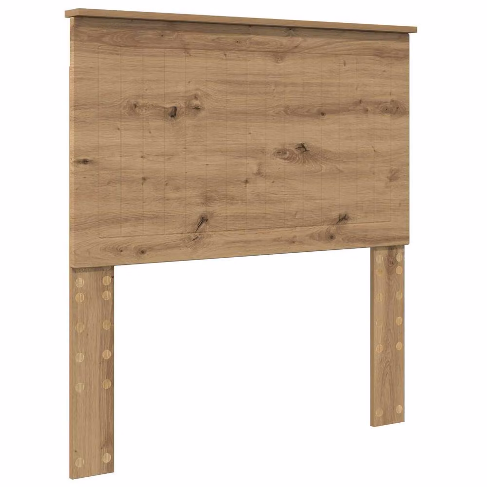 Berkfield Home Artisan Oak Bed Frame in Brown, W/D/H: 90 x 200 cm – 3
