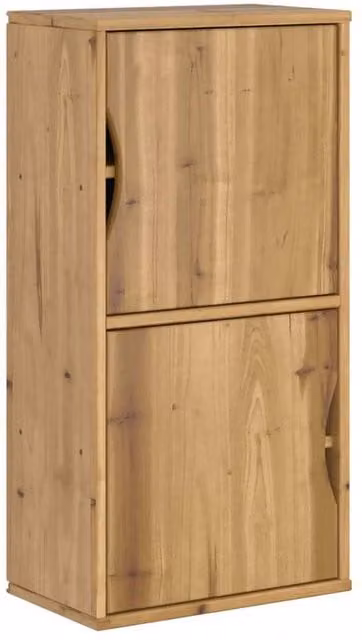 Berkfield Home ODDA Side Cabinet in Brown Solid Pine Wood, W/D/H: 40 x 24 x 79 cm – 1