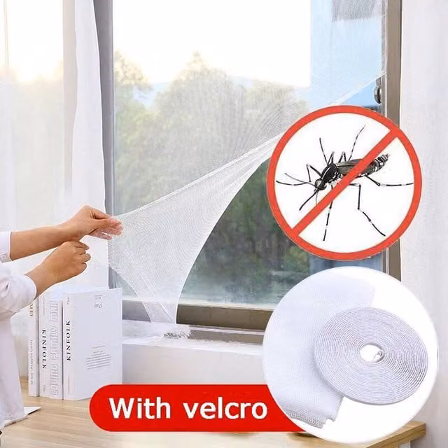 PAWNORA White Window Screen Mesh Insect and Mosquito Net