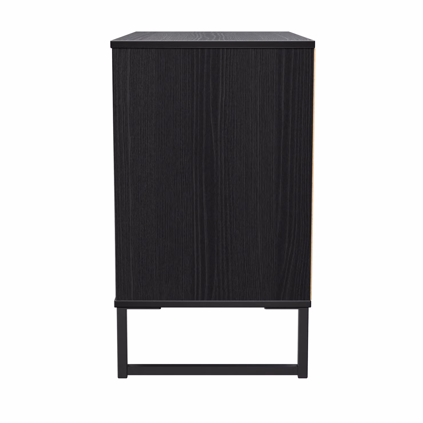 2 U Menai 3 Drawer Chest in Black – 3