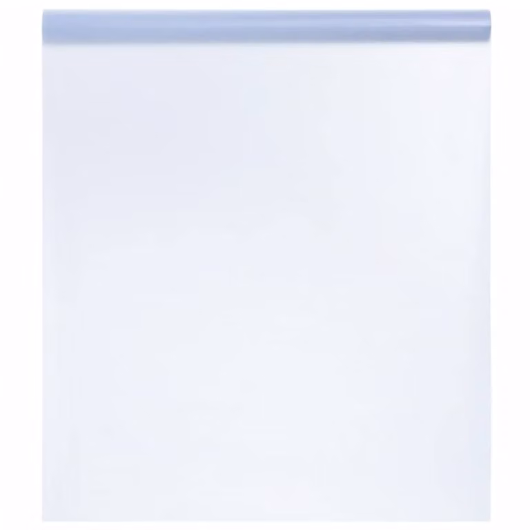 Berkfield Home Static Frosted Window Film, Transparent Grey PVC, W: 45 cm, L: 2000 cm