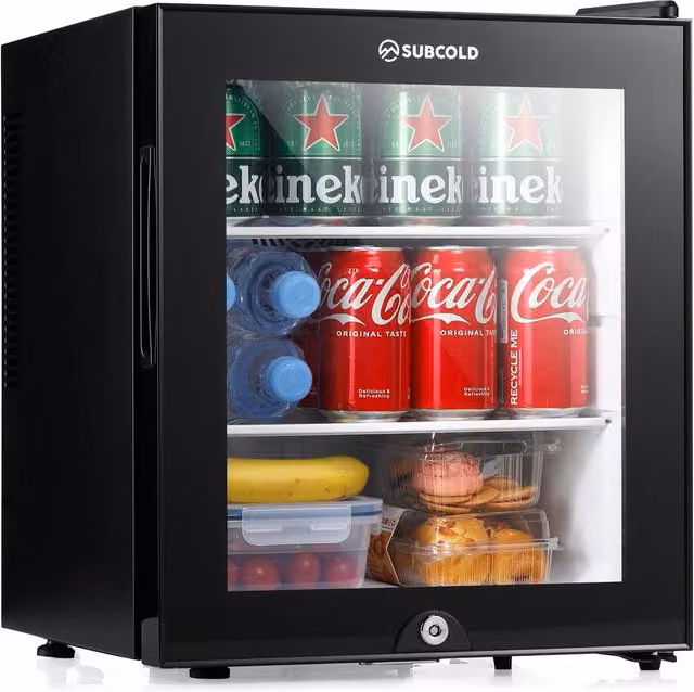Subcold AIRE30 Thermoelectric LED Mini Fridge in Black