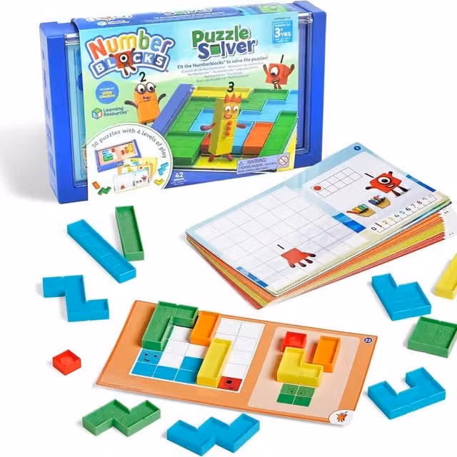 Learning Resources Numberblocks Puzzle Solver in Multicolour
