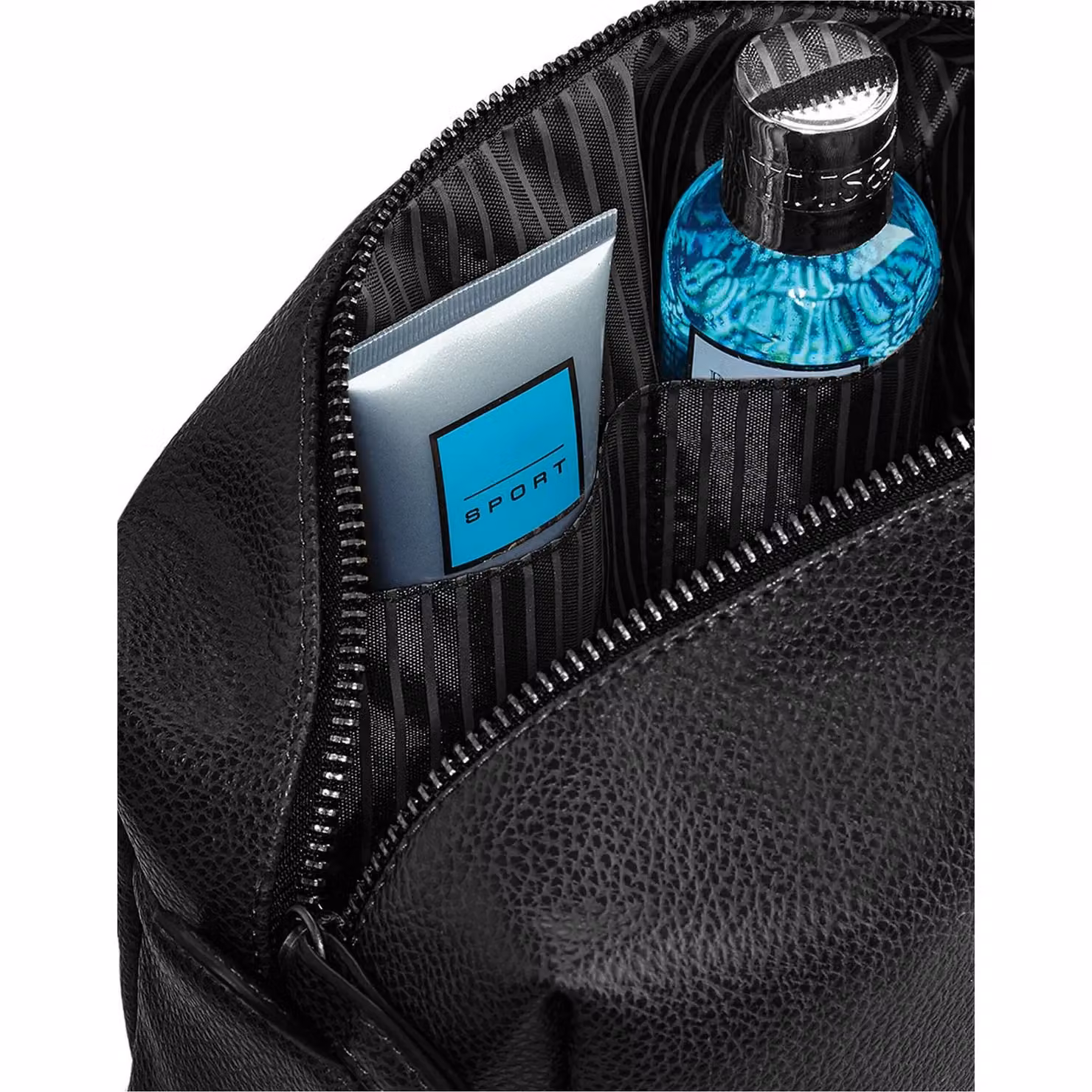 Quadra Nuhide Wash Bag in Black W/D/H: 26.0 x 13.0 x 11.0 cm – 2