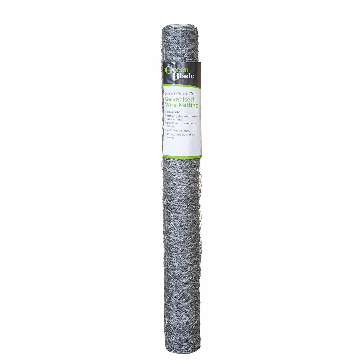 Samuel Alexander Galvanised Steel Chicken Garden Wire Net Fencing in Silver, W/H: 60 cm x 5 m – 2