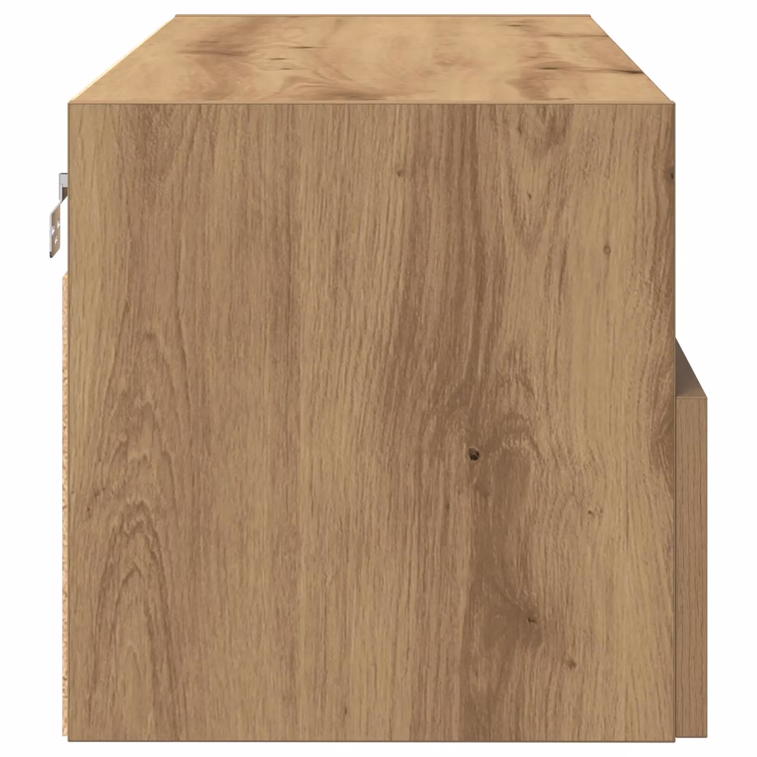 Berkfield Home Artisan Oak TV Wall Cabinet in Brown, W/D/H: 100 x 30 x 30 cm – 3