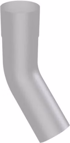 ARP Aluminium Round Swaged Downpipe Bend 135 Degree 63mm Silver PPC Finish
