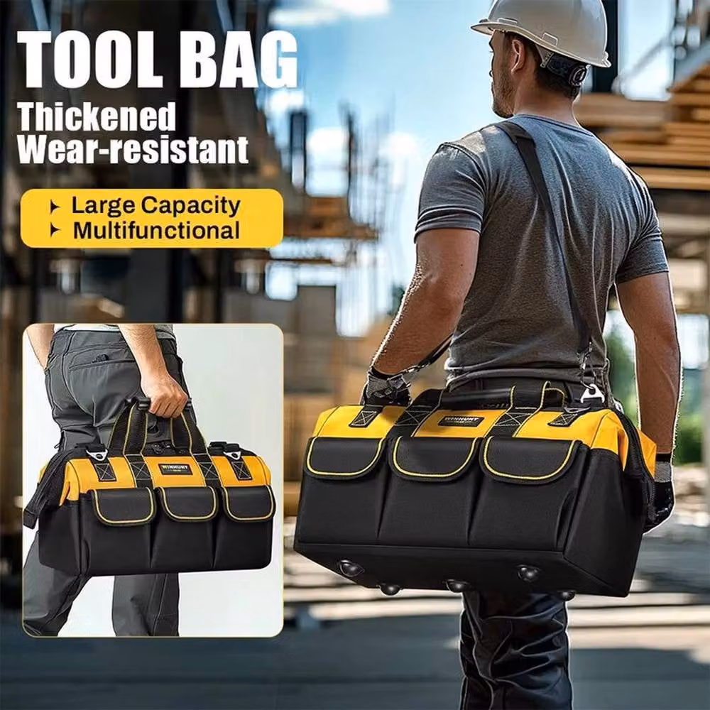 SPETLEK Heavy Duty Tool Bag Organiser in Yellow, W: 100 cm x D: 40 cm – 3