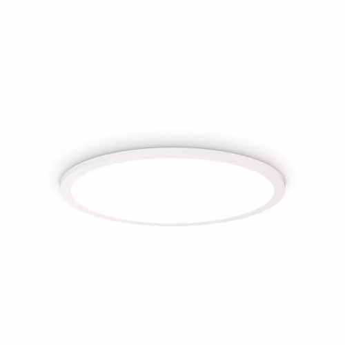 Netlighting Fly 45cm Integrated LED Semi Flush Ceiling Light, White, 4000K, IP40
