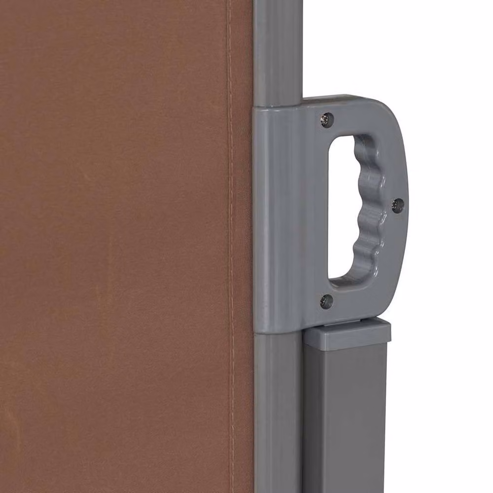 Berkfield Home Retractable Side Awning in Brown, W/H: 600 x 160 cm – 3