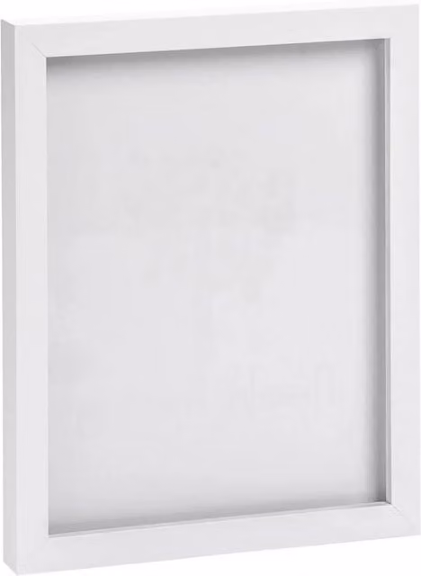 Havendro White Rectangular Single Photo Frame for Wall Hanging, 20.32 x 25.4 x 20.32 cm