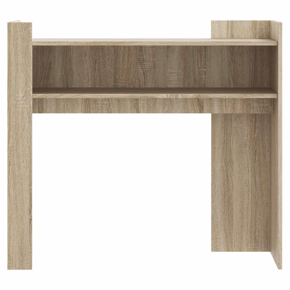 Berkfield Home Sonoma Oak Console Table in Light Brown, W/D/H: 100 x 35 x 90 cm – 3