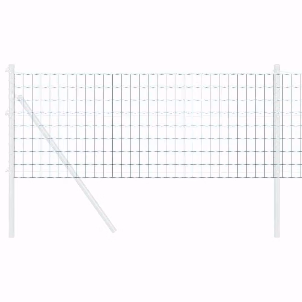 Berkfield Home Euro Fence Green PVC-Coated Steel Fencing, W/H: 0.8 x 25 m – 3
