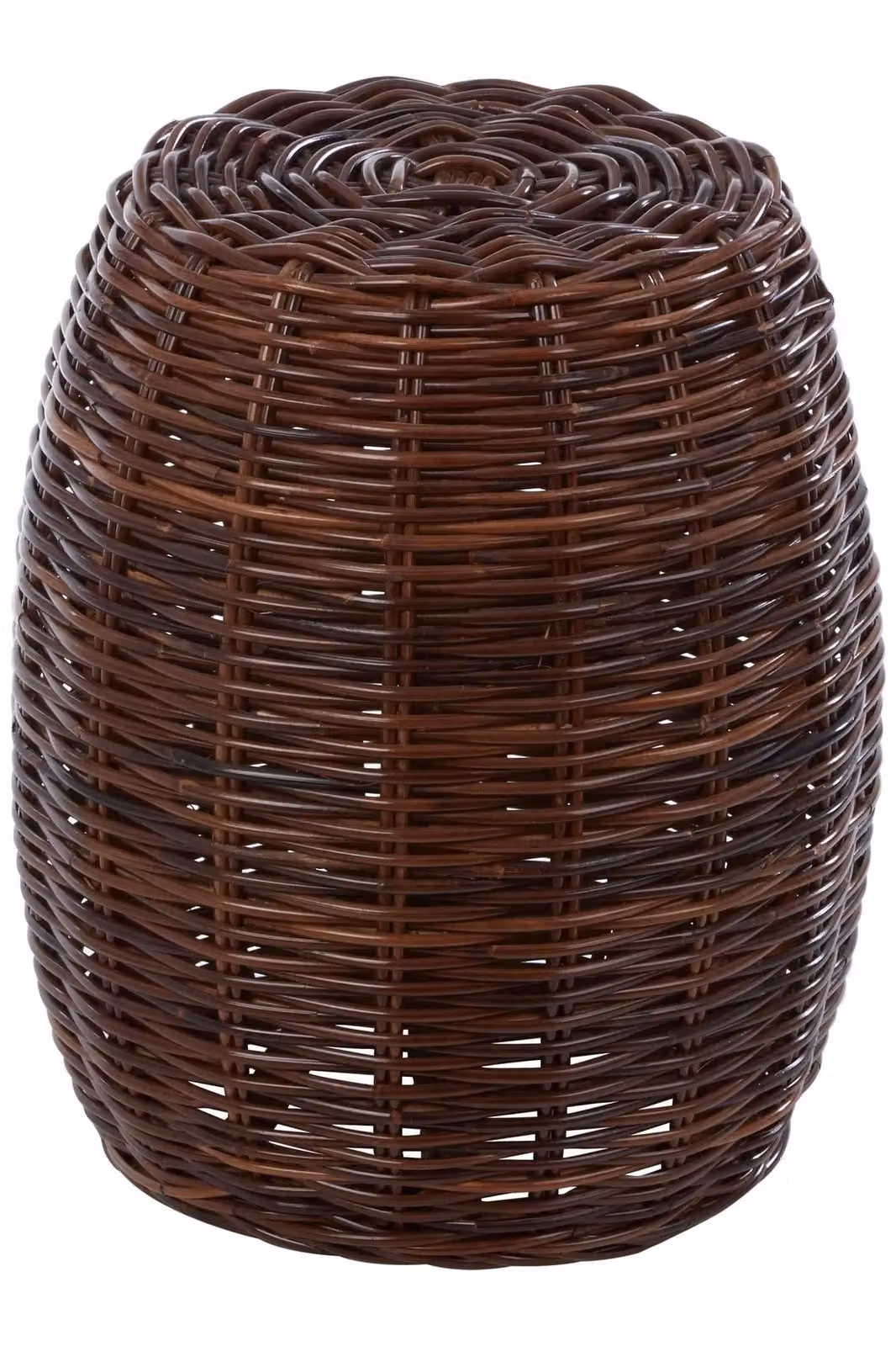 Interiors by Premier Maka Natural Croco Rattan Stool in Brown – 2