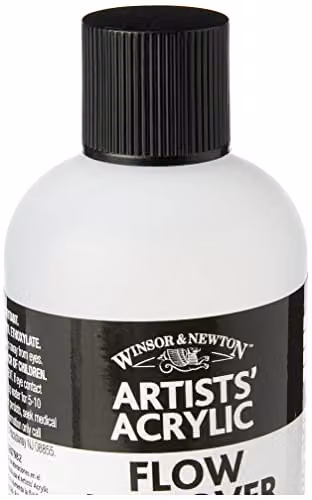 Winsor & Newton Professional Acrylic Flow Improver, 125ml, Transparent – 4