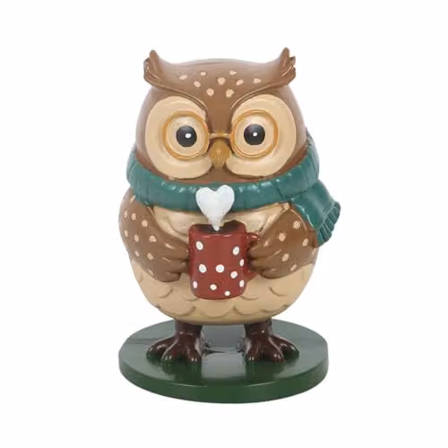 Something Different Wholesale Oliver Owl Brown Ceramic Tabletop Ornament – 1