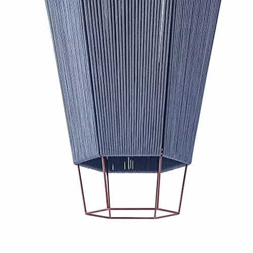 Netlighting LEDS C4 Legato 1 Light Wall and Ceiling Pendant in Black and Grey with E27 Socket – 3