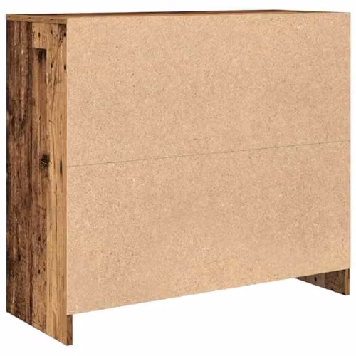 vidaXL Rustic Old Wood Sideboard in Brown, W/D/H: 85 x 34 x 76 cm – 7