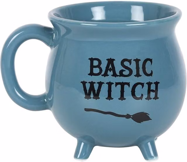 KDMK Basic Witch Cauldron Mug in Teal