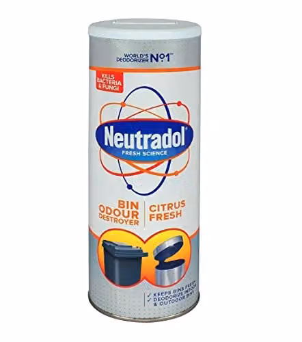 Neutradol Odour Destroyer Bin Freshener, White, 350g