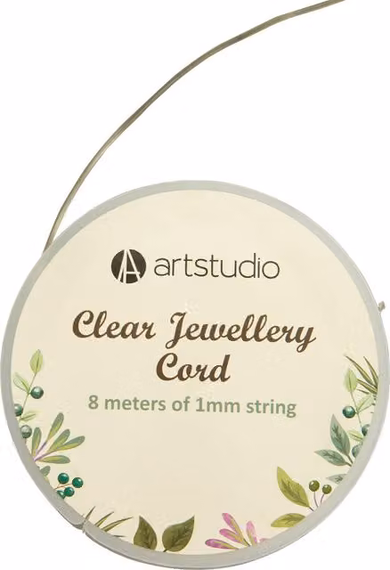 Art Studio Transparent Jewellery Cord