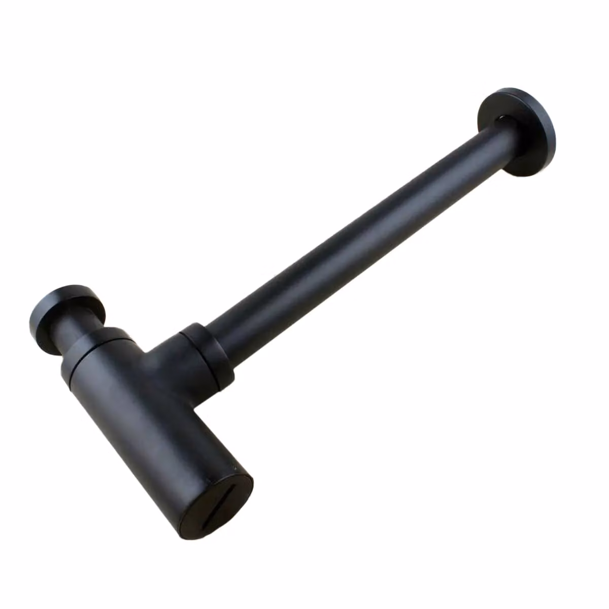 Nes Home Universal Bathroom Basin Sink Bottle Trap in Matte Black – 2
