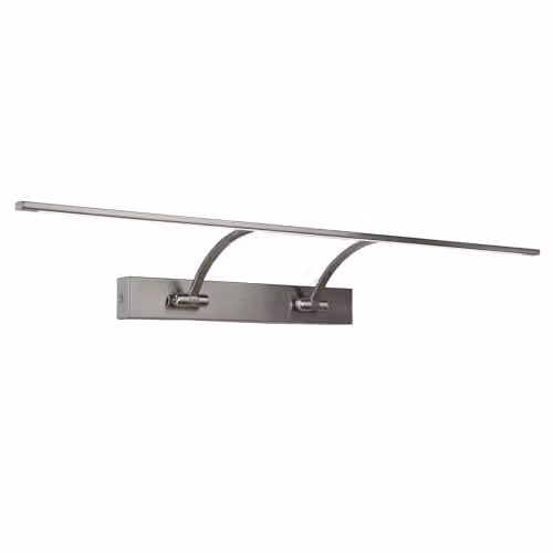 Italux Netlighting Modern LED Wall Lamp in Silver and Grey with Warm White 3000K 945lm