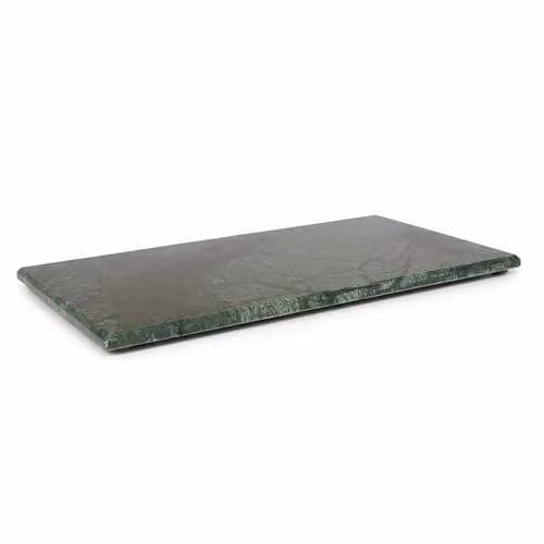 Argon Tableware Green Marble Serving Board, W: 32.5 cm, D: 17.5 cm – 1