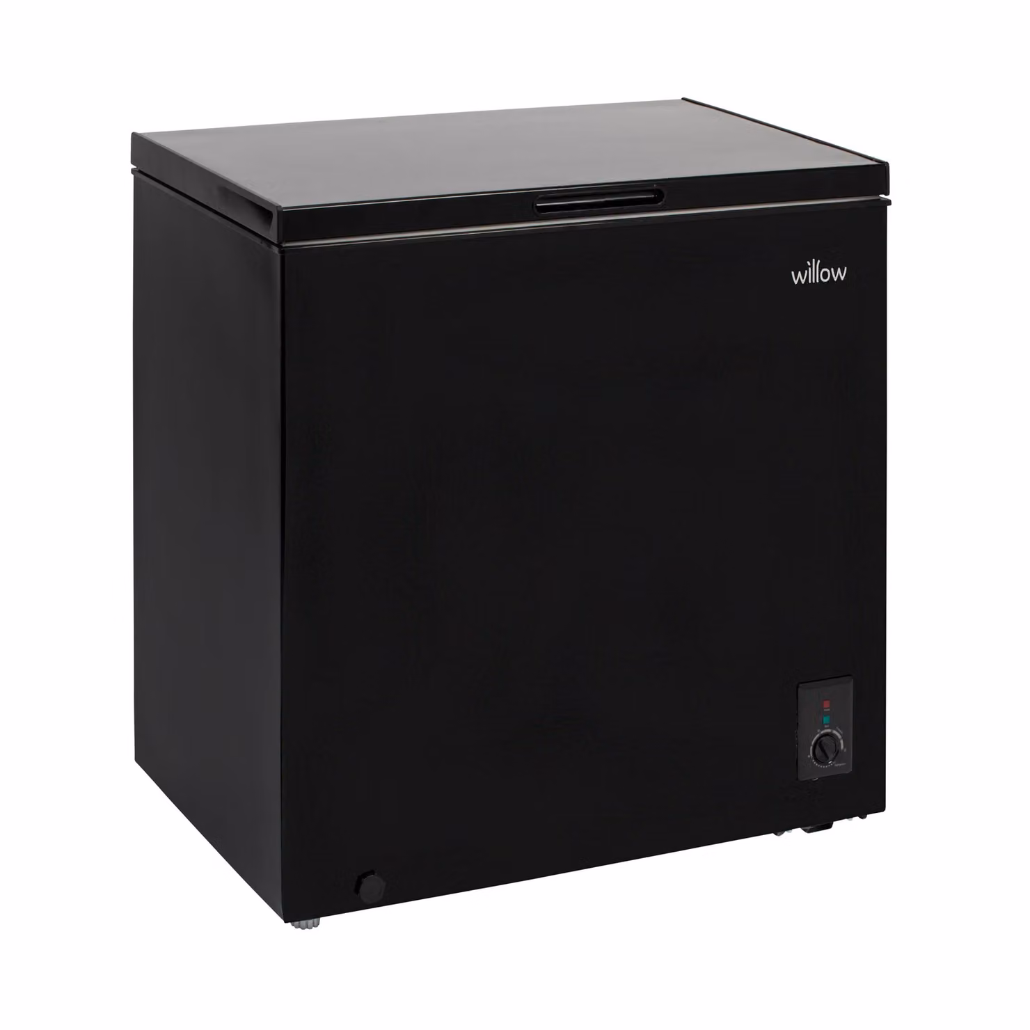 Willow 199L Freestanding Chest Freezer in Black – 2