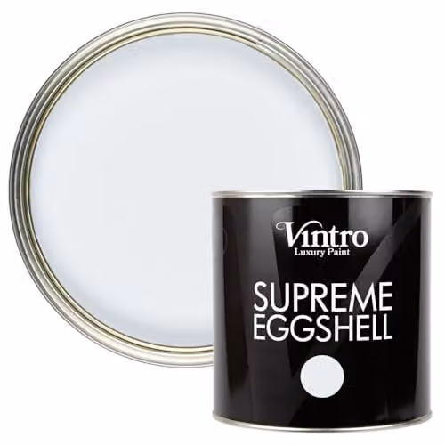 Vintro Beau Blue Eggshell Paint for Walls, Wood and Trim, 2.5 Litres