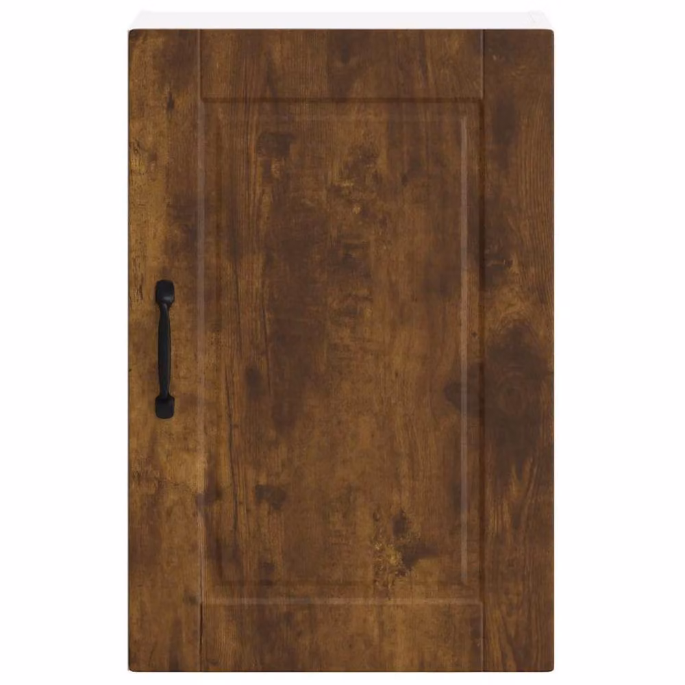 Berkfield Home Porto Wall Mounted Kitchen Cabinet in Smoked Oak Brown – 3